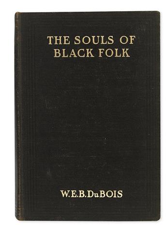 DU BOIS, W.E.B. The Souls of Black Folks * Typed Note Signed.